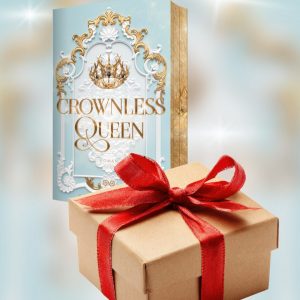 Buch Crownless Queen und Buchbox